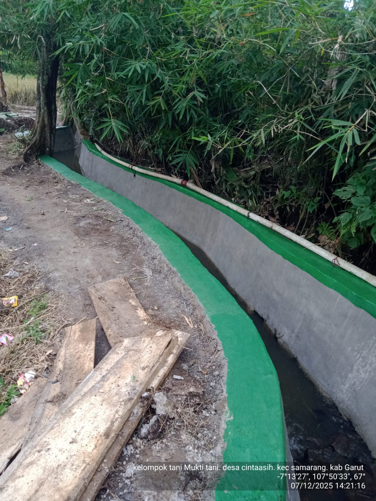 Pembangunan Program Optimasi Lahan Non Rawa di Desa Cinta Asih Dorong Produktivitas Pertanian